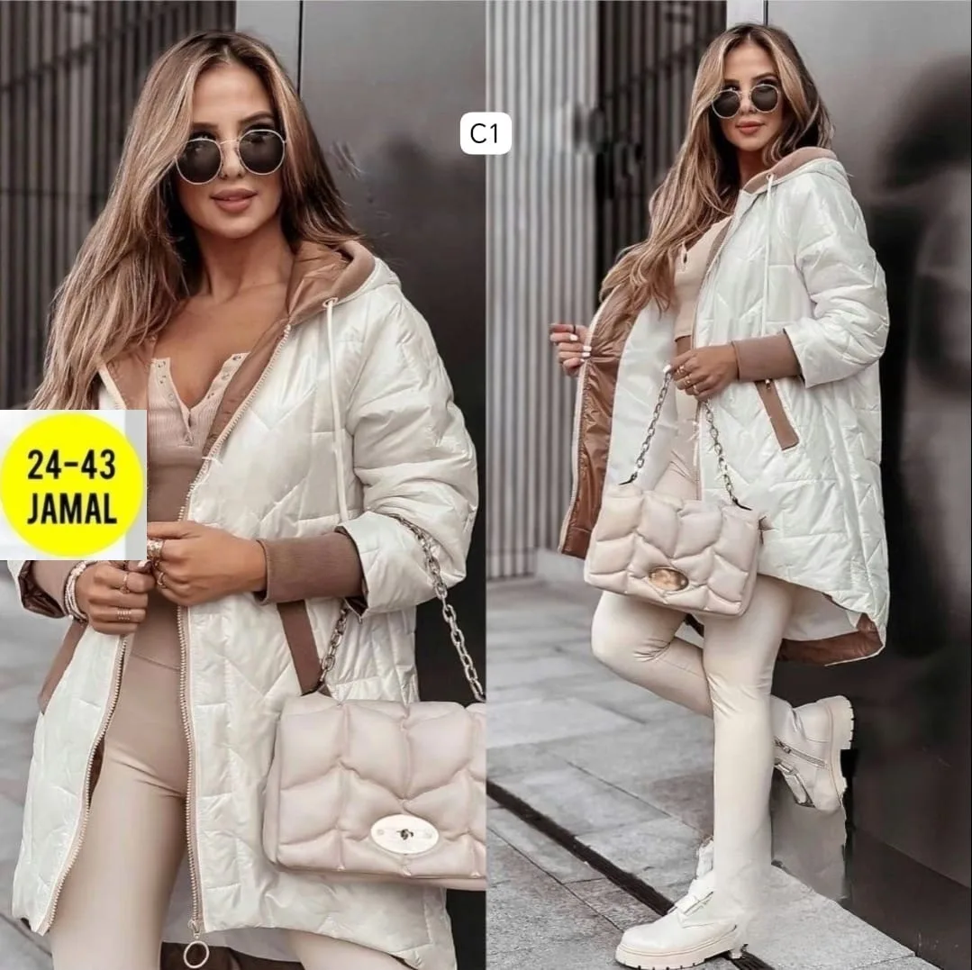 Куртка с капюшоном из высококачественного материала — фото 3