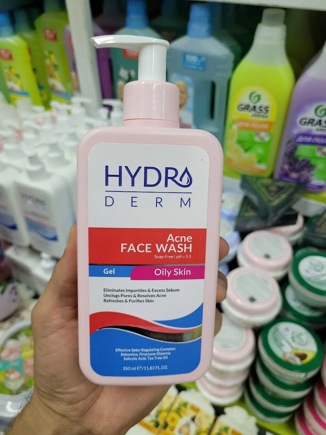 Dermo Face Wash Dry САДОВОД ПТИЧИЙ РЫНОК 4-ВХОД 2-РЯД — фото 1
