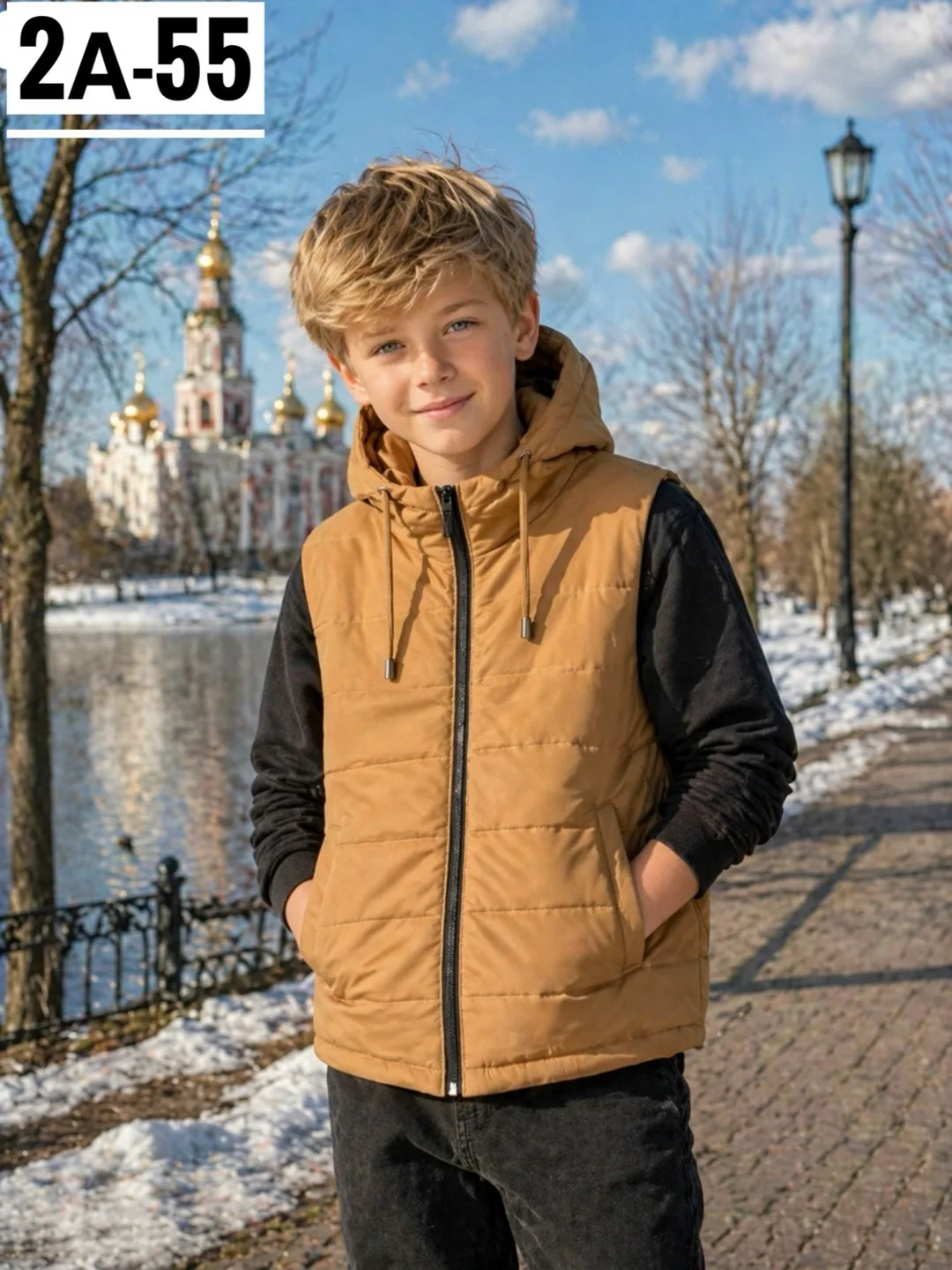 Жилет из холлофайбера — фото 7