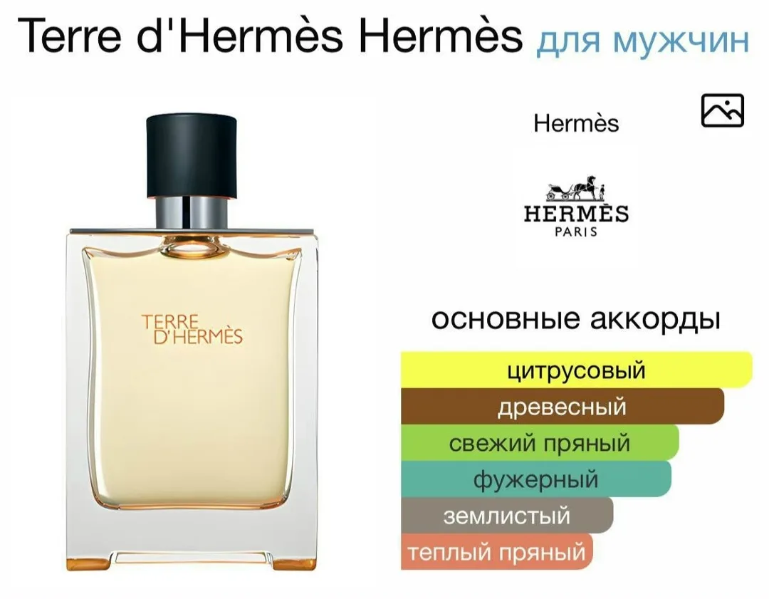 Terre d'Hermès — мужской аромат древесные пряные — фото 4