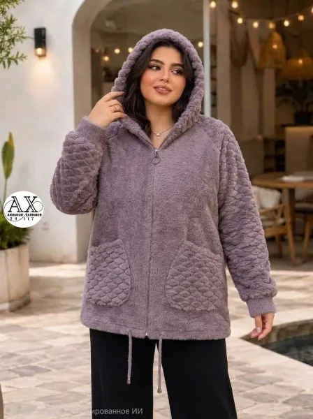 Кардиган с капюшоном отличной качество.Фабричный — фото 2