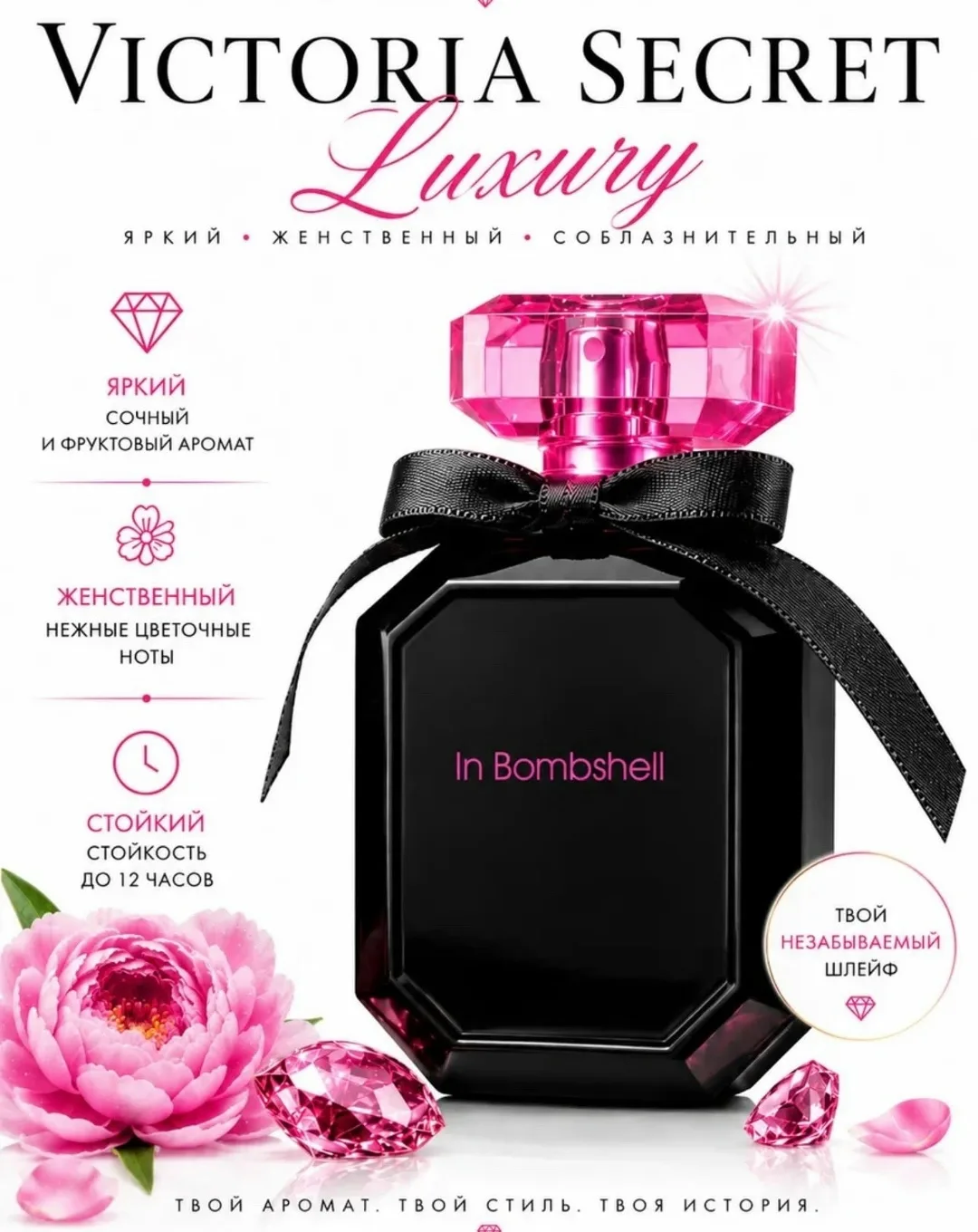Сумка Victoria's Secret Bombshell ПАРФЮМЕРНАЯ ВОДА — фото 2