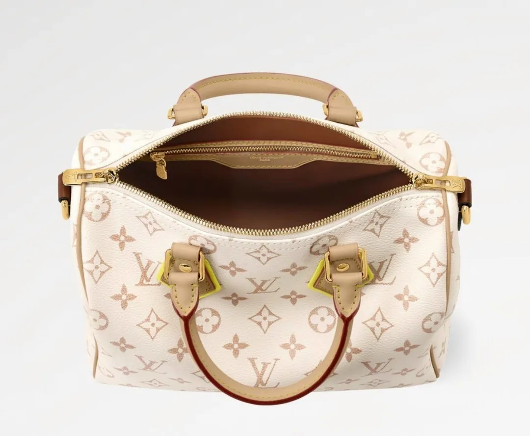 Сумка Louis Vuitton Speedy Bandoulière 25, кожа канва — фото 12