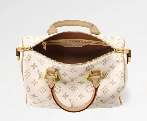 Сумка Louis Vuitton Speedy Bandoulière 25, кожа канва — фото 19