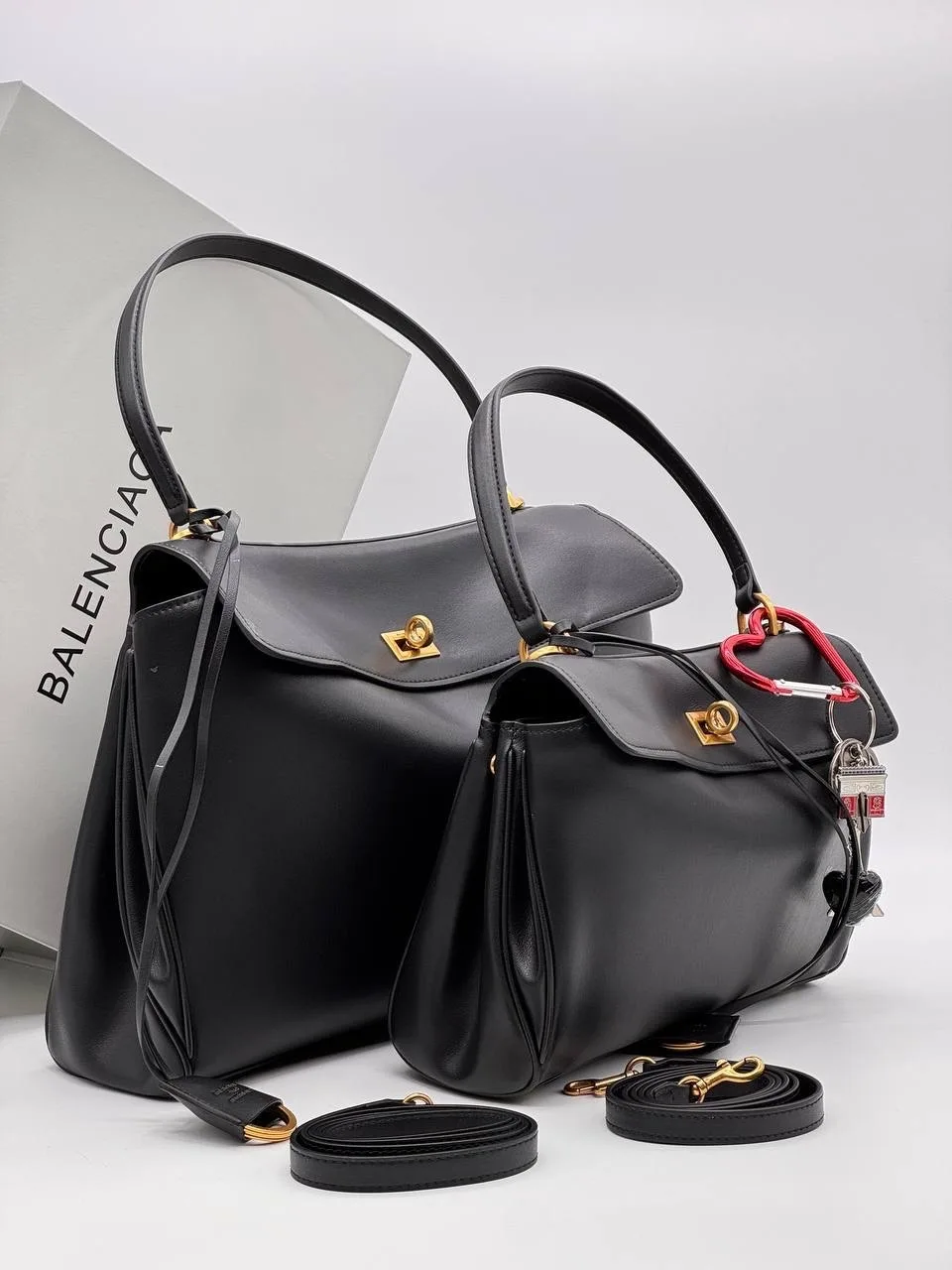Balenciaga сумка из натуральной кожи — фото 4