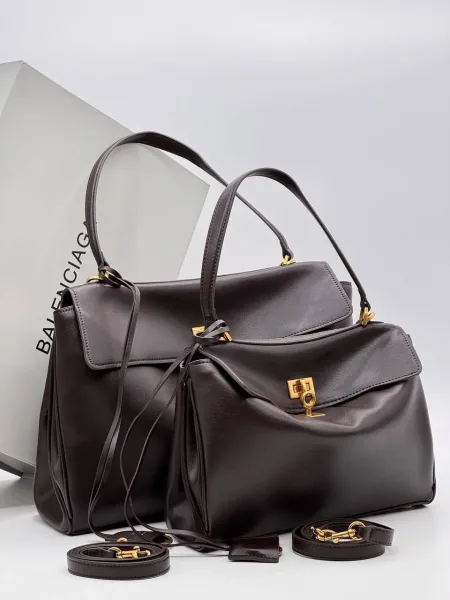 Balenciaga сумка из натуральной кожи — фото 14