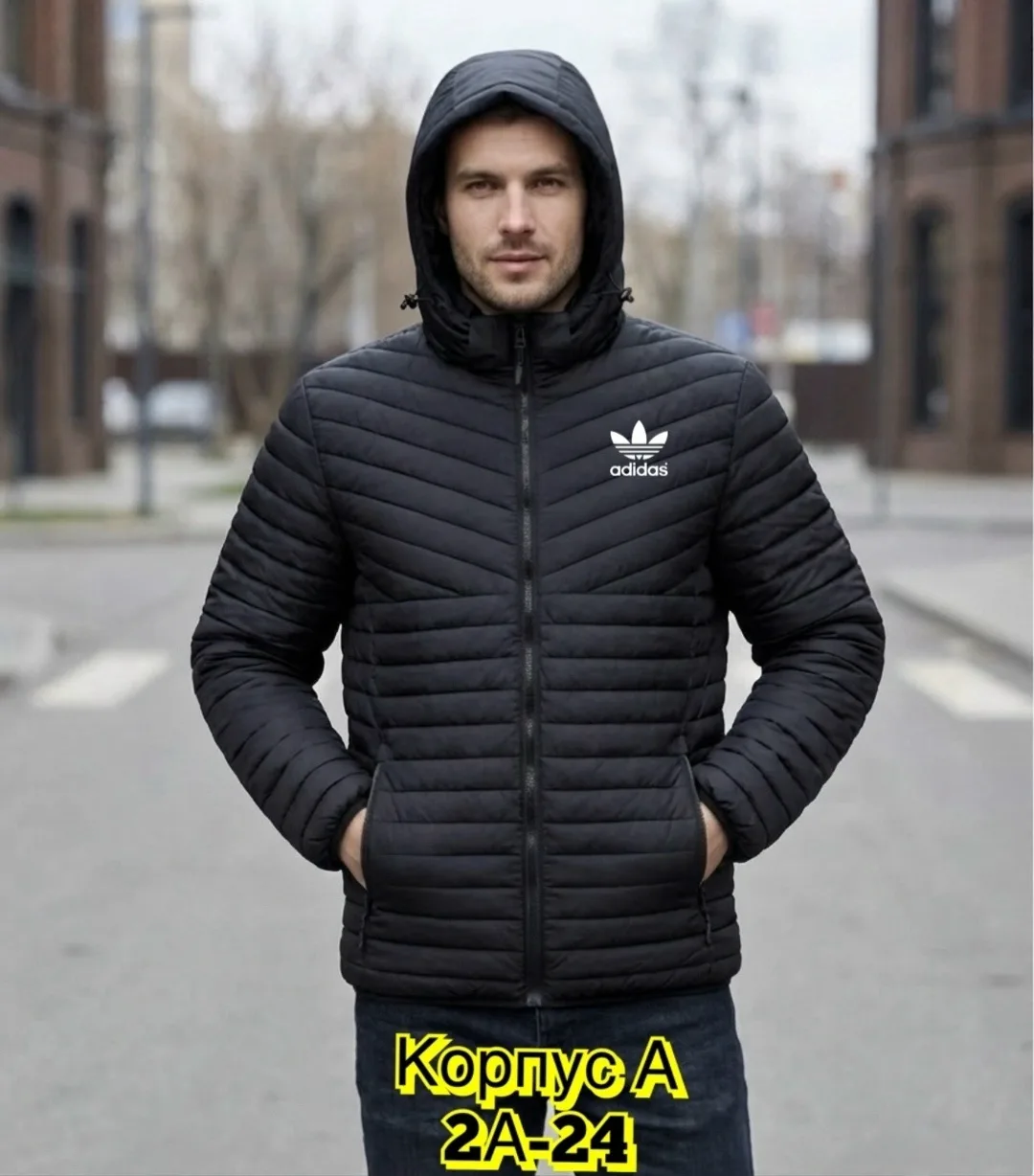 Куртка для мужчин из полиэстера — фото 1