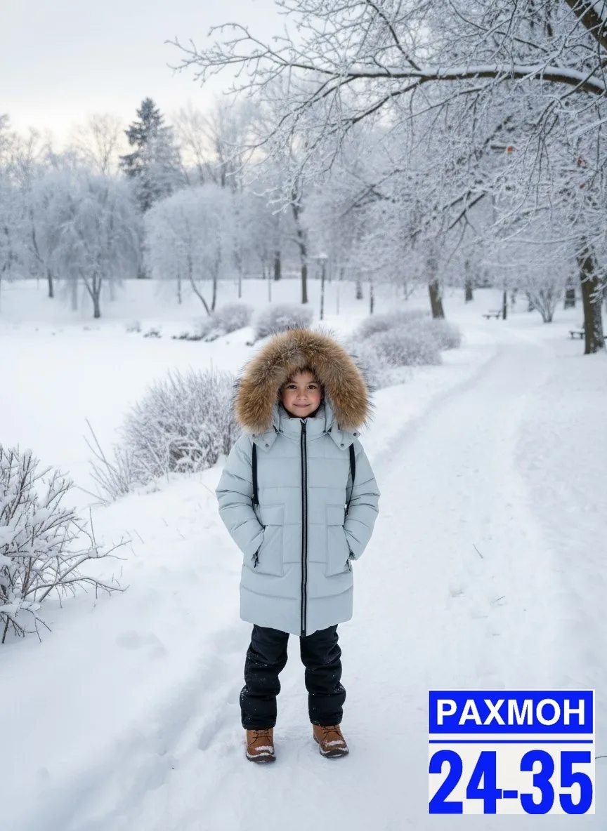 Детская куртка зимняя — фото 1