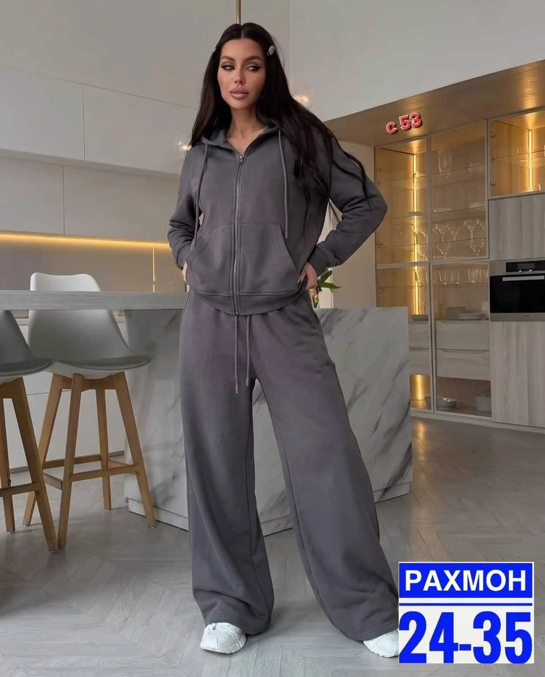Костюм двойка из натурального хлопка — фото 2