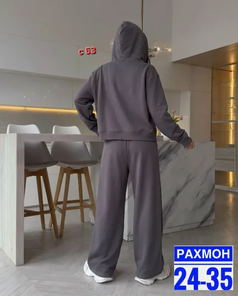 Костюм двойка из натурального хлопка — фото 5