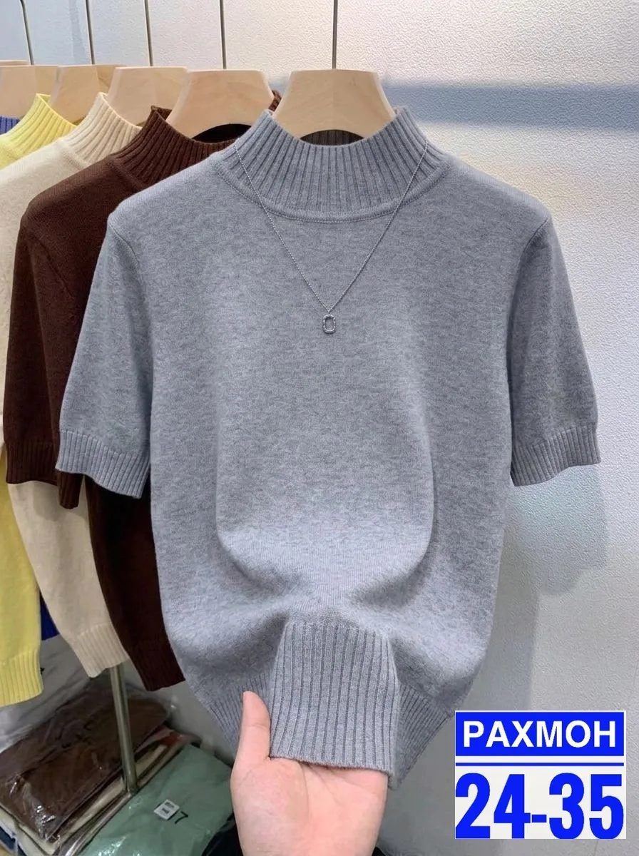 Свитер из натурального кашемира — фото 8
