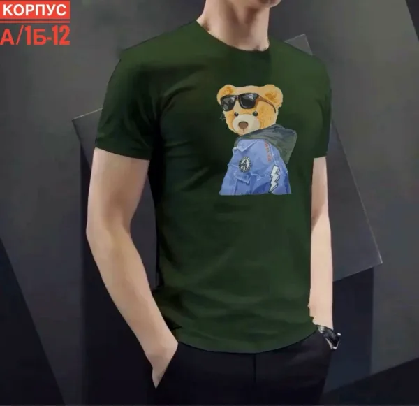 Мужская футболка из натурального хлопка — фото 10