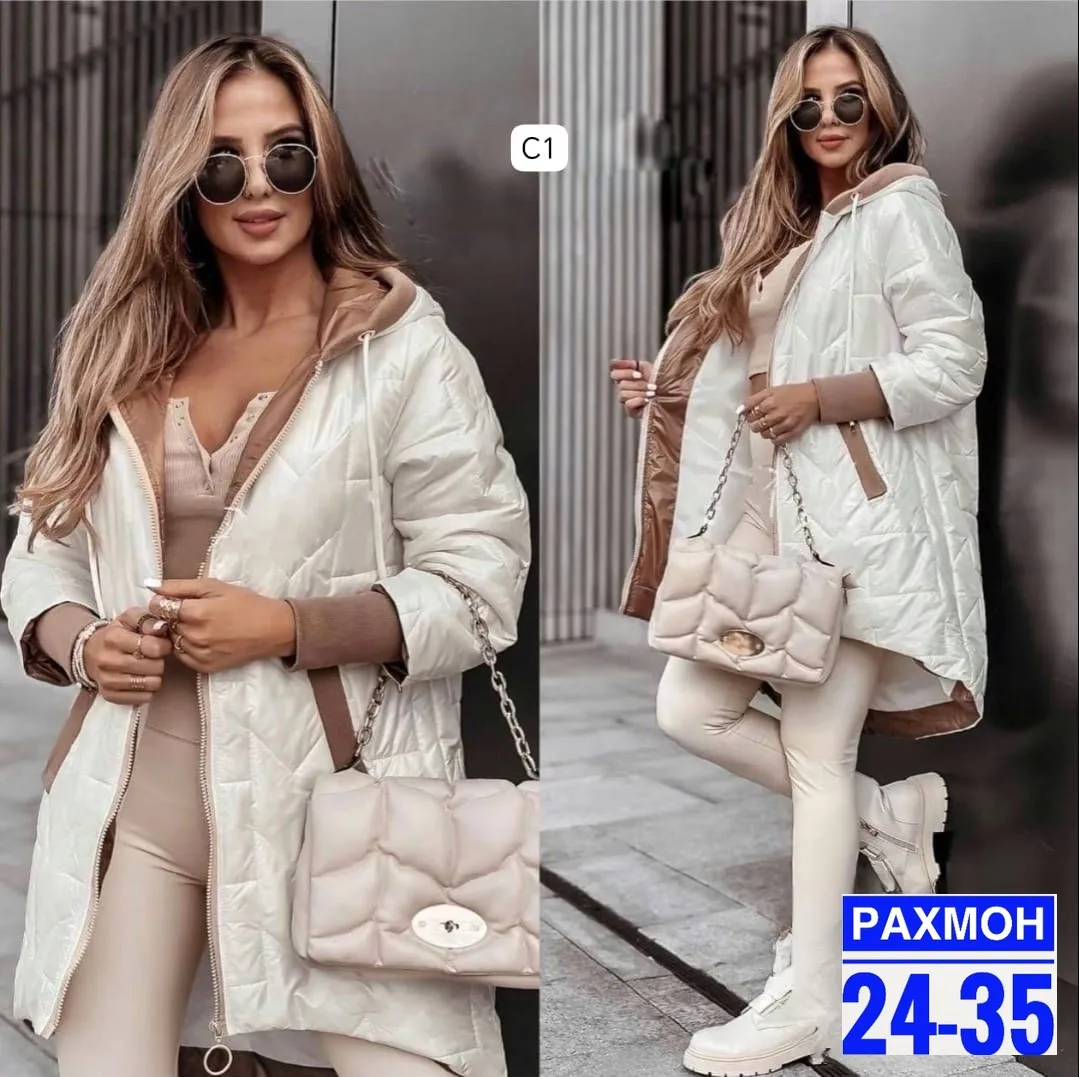 Куртка с капюшоном и подкладка — фото 1