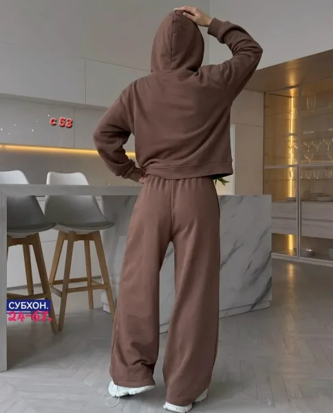 Костюм двойка хлопок — фото 3