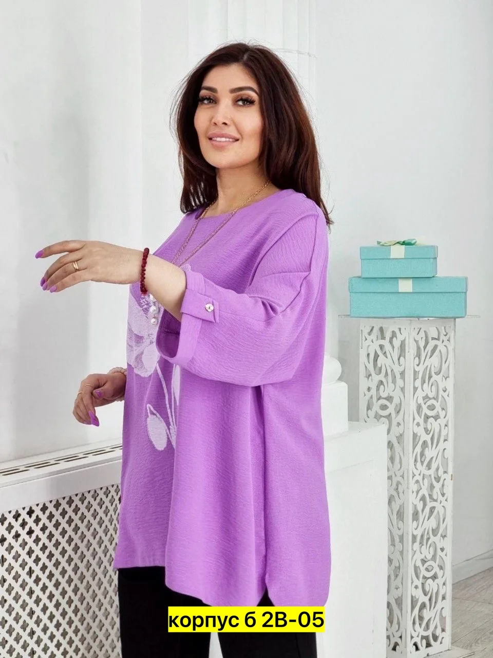 Блузка из ткани . хороший качество — фото 5