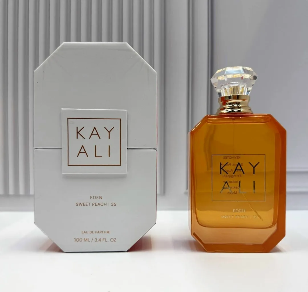Eden Sweet Peach | 35 Eau de Parfum Kayali Fragrances — женский аромат цветочные фруктовые сладкие — фото 1