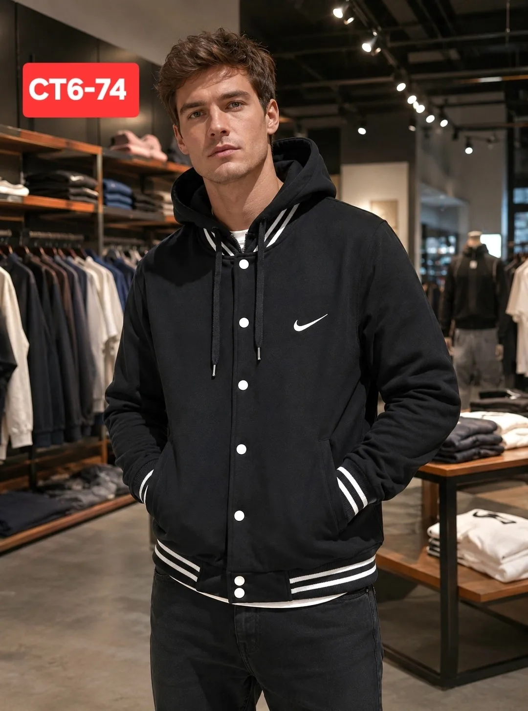 Толстовка мужская, cotton 95 polyester — фото 4