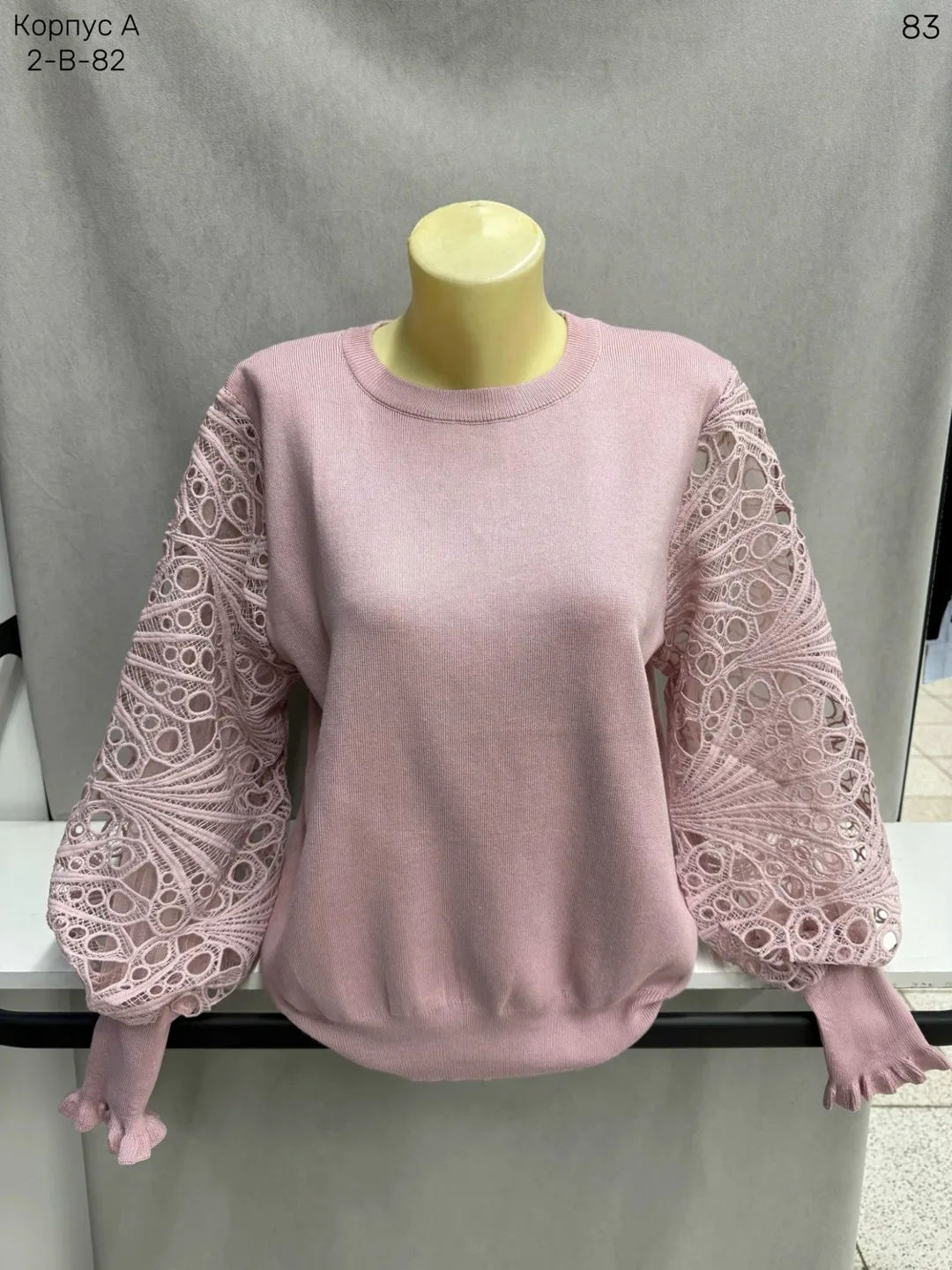 Женский свитер из смесового материала 30 WOOL, 70 POLYESTER — фото 6
