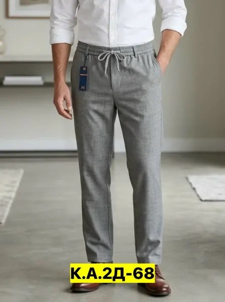Мужские брюки из хлопка — фото 8