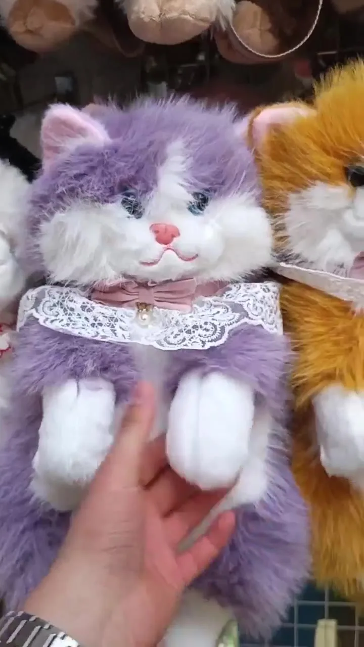 Кошка рюкзак музыкальный — видео