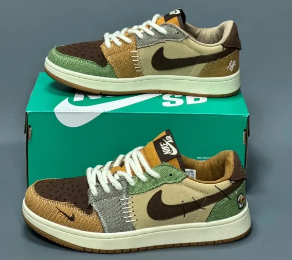 Кроссовки Air Jordan 1 Low Voodoo — фото 5