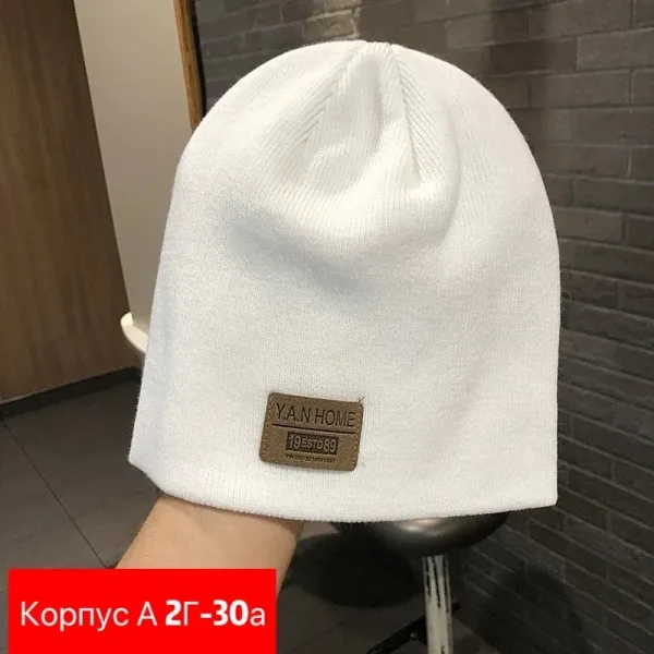 Шапка детская из хлопка — фото 4