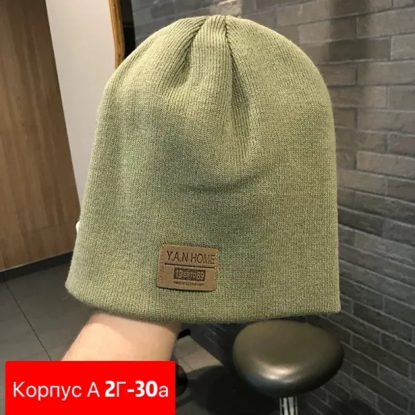 Шапка детская из хлопка — фото 8