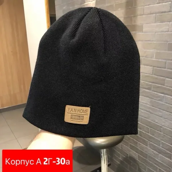 Шапка детская из хлопка — фото 9