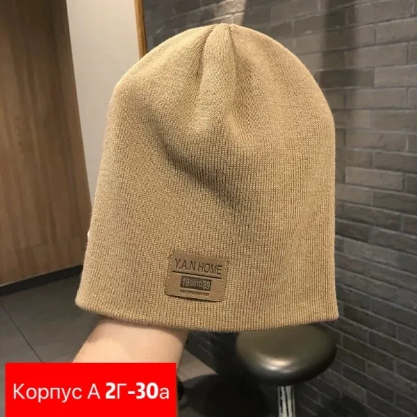 Шапка детская из хлопка — фото 12