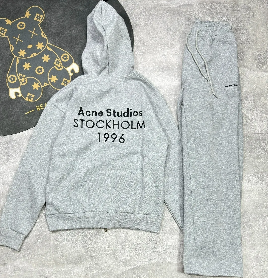 Костюм двойка из хлопка от Acne Studios — фото 3