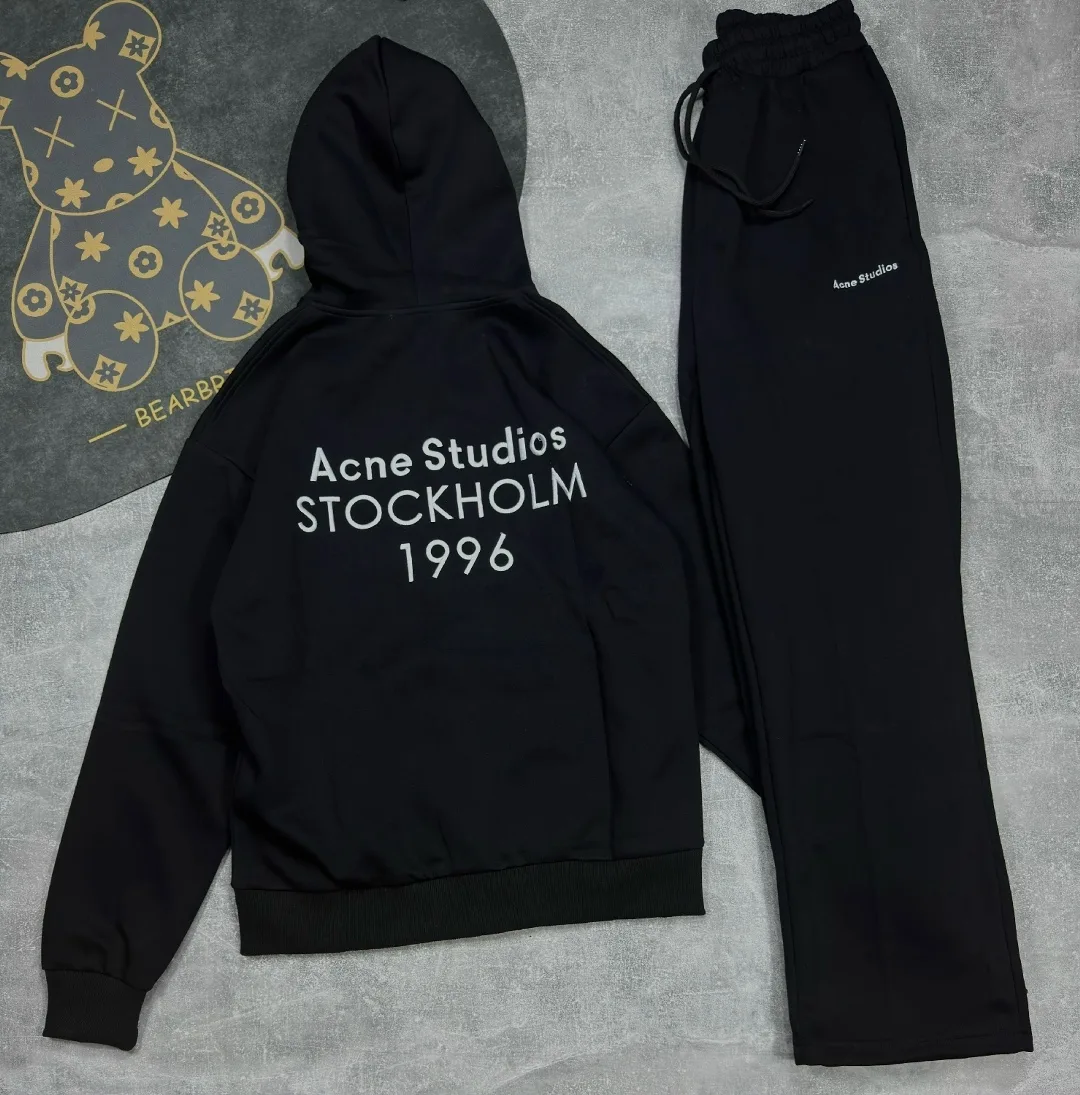Костюм двойка из хлопка от Acne Studios — фото 4