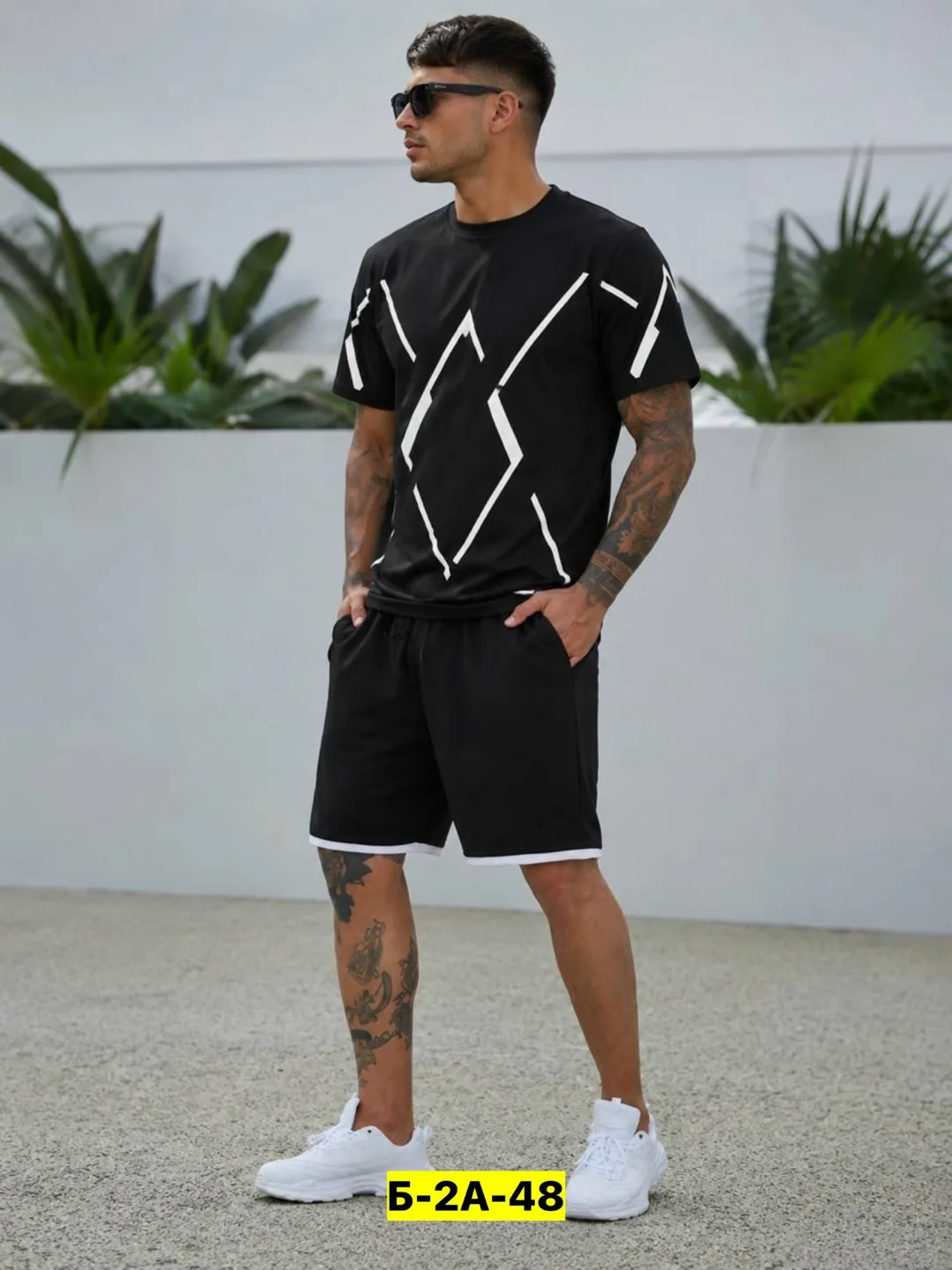 Костюм двойка из натурального хлопка — фото 2