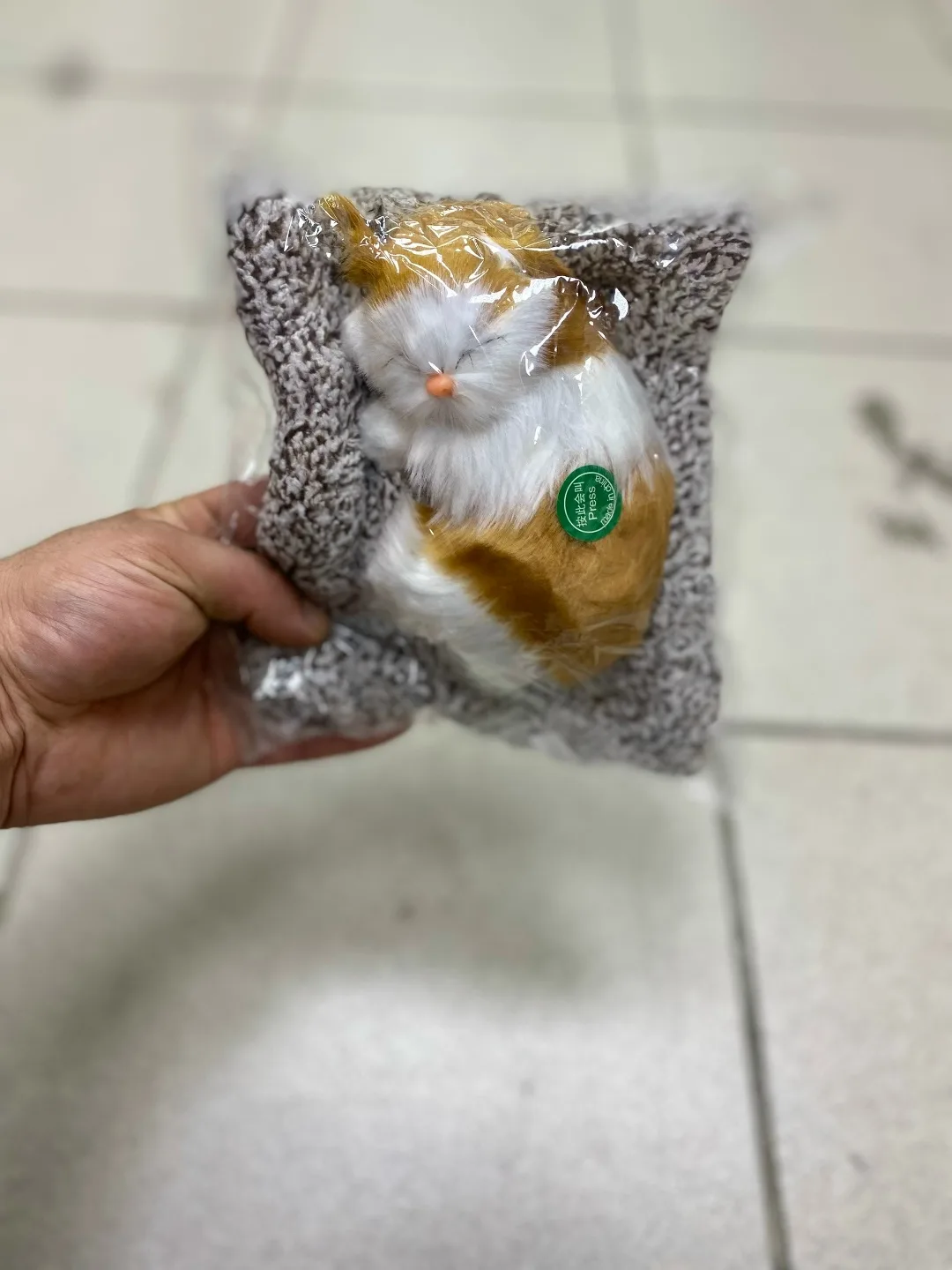 Мягкая игрушка-кошка с функцией звука — фото 2