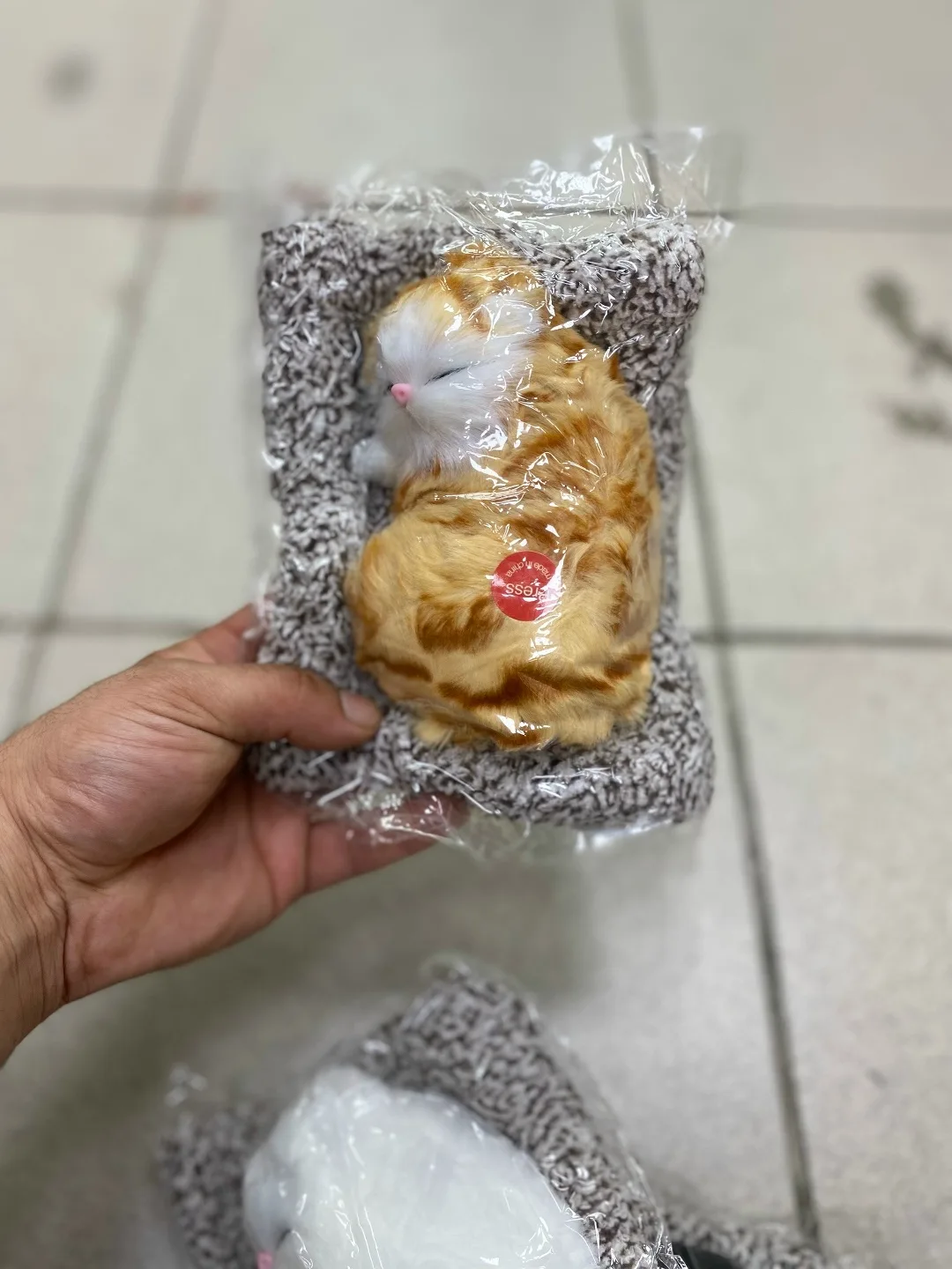 Мягкая игрушка-кошка с функцией звука — фото 4