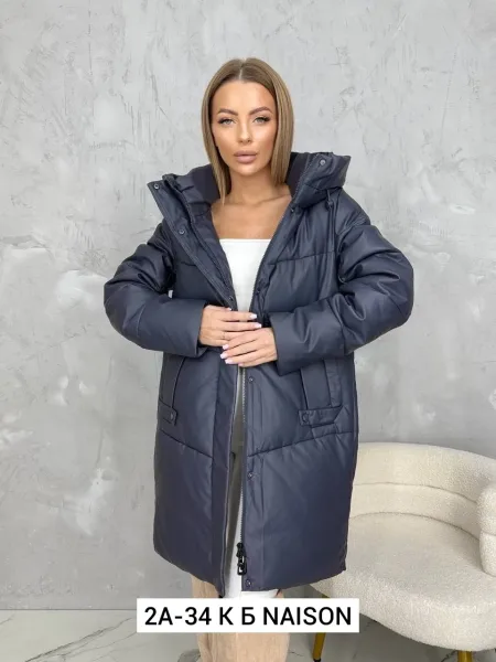 Куртка из эко-кожи — фото 7