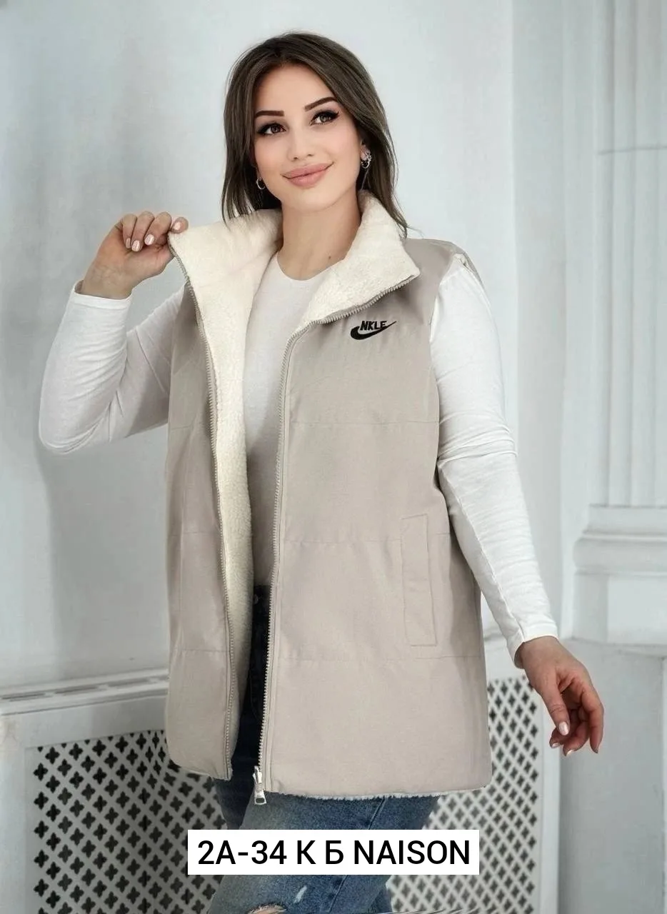 Двухсторонний жилет из холлофайбера — фото 9