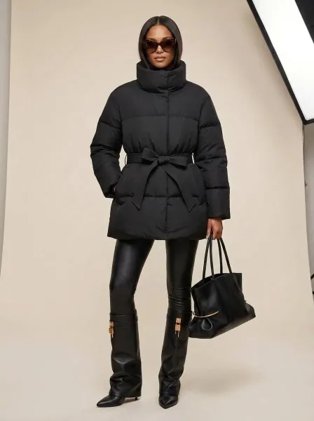 Куртка текстильная с наполнителем пух-перо — фото 10