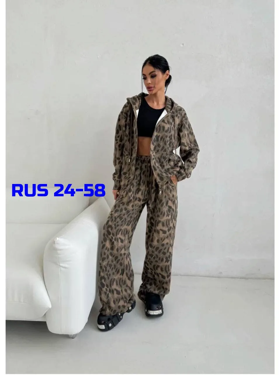 Спортивный костюм-двойка из турецкой Варёнка — фото 7