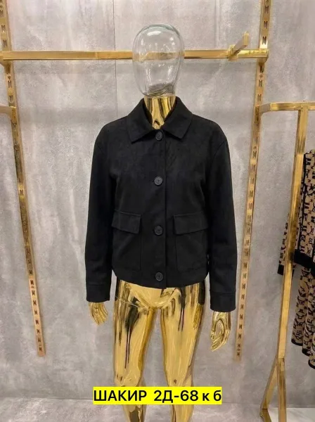 Пиджак из замши — фото 29