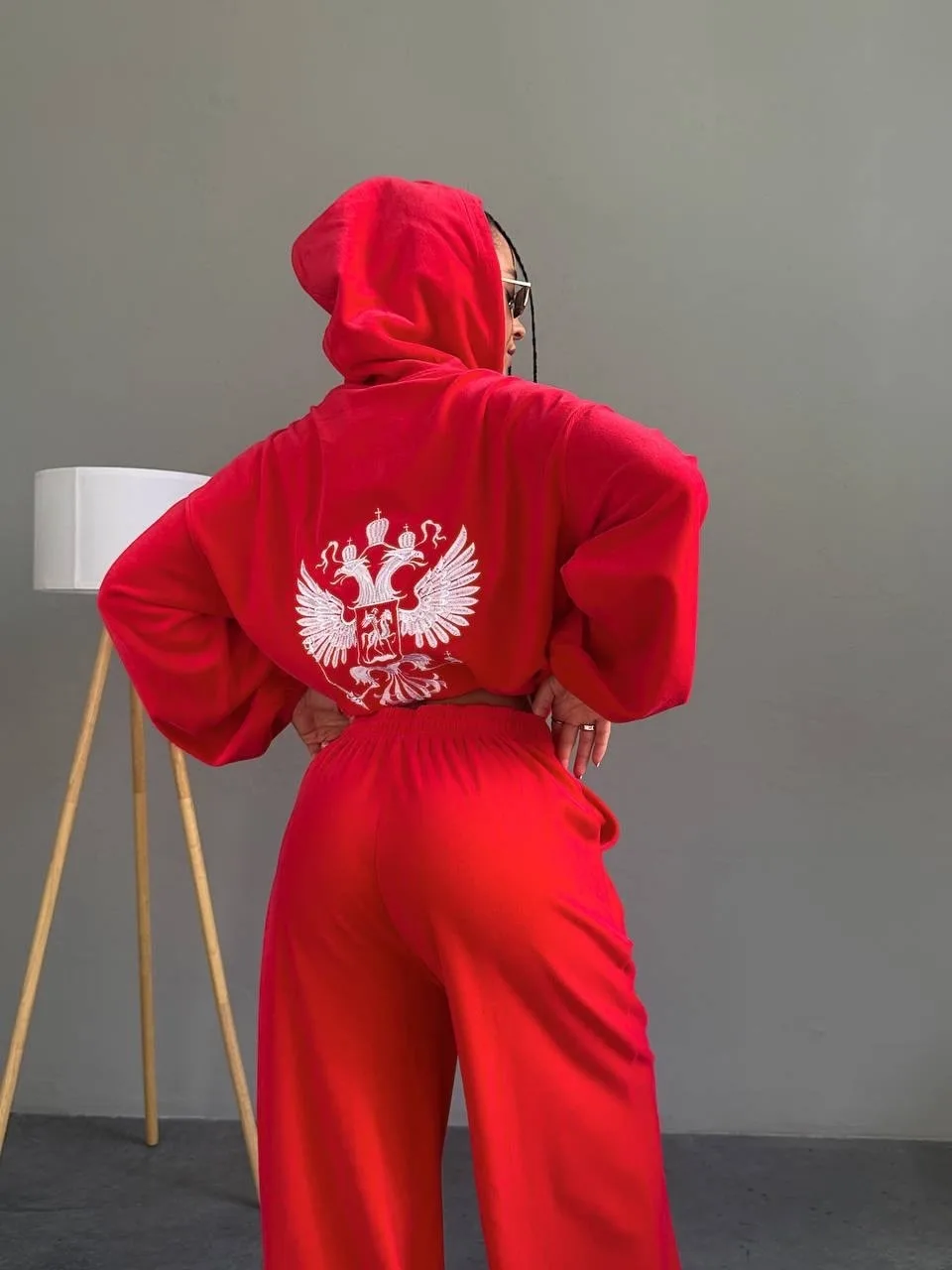 Костюм-двойка Premium Красный — фото 9
