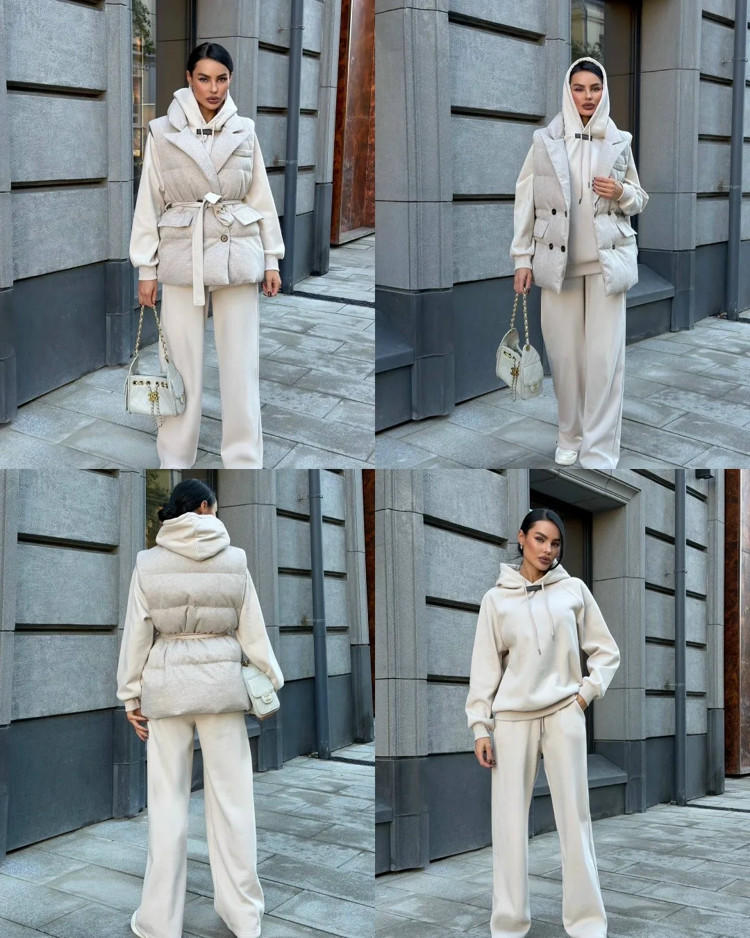 Костюм-тройка Brunello Cucinelli, хлопок на флисе — фото 11