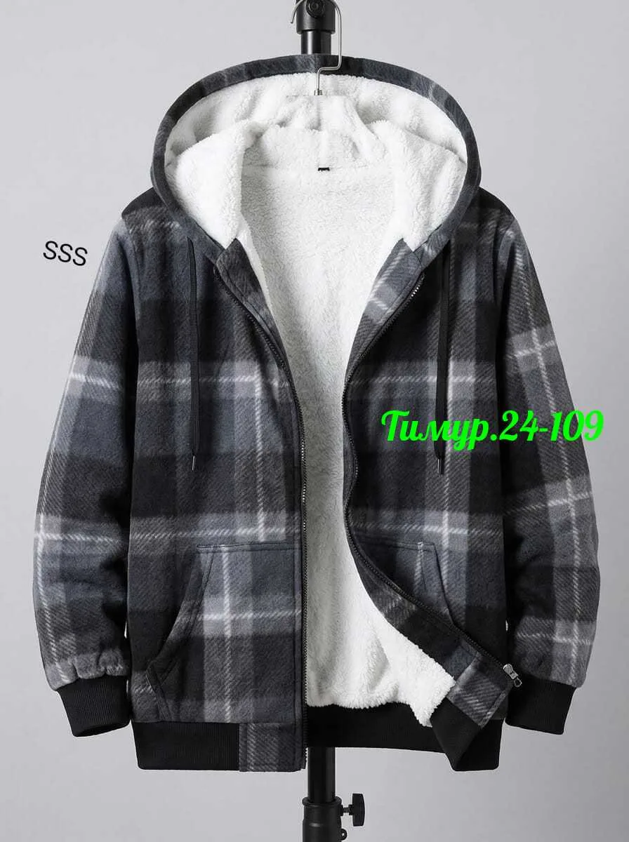 Рубашка с меховым воротником — фото 5