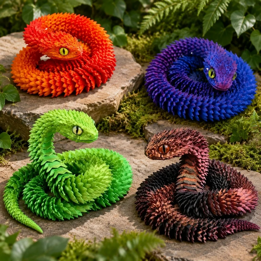 Игрушка Змея 3D — фото 10