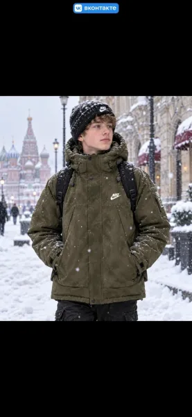 Куртка зимняя с мембраной и утеплителем холлофайбер — фото 16