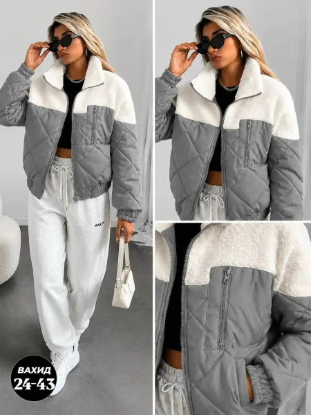 Куртка Vip Collection синяя — фото 4