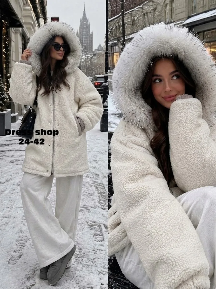 Двухсторонняя зимняя куртка — фото 4