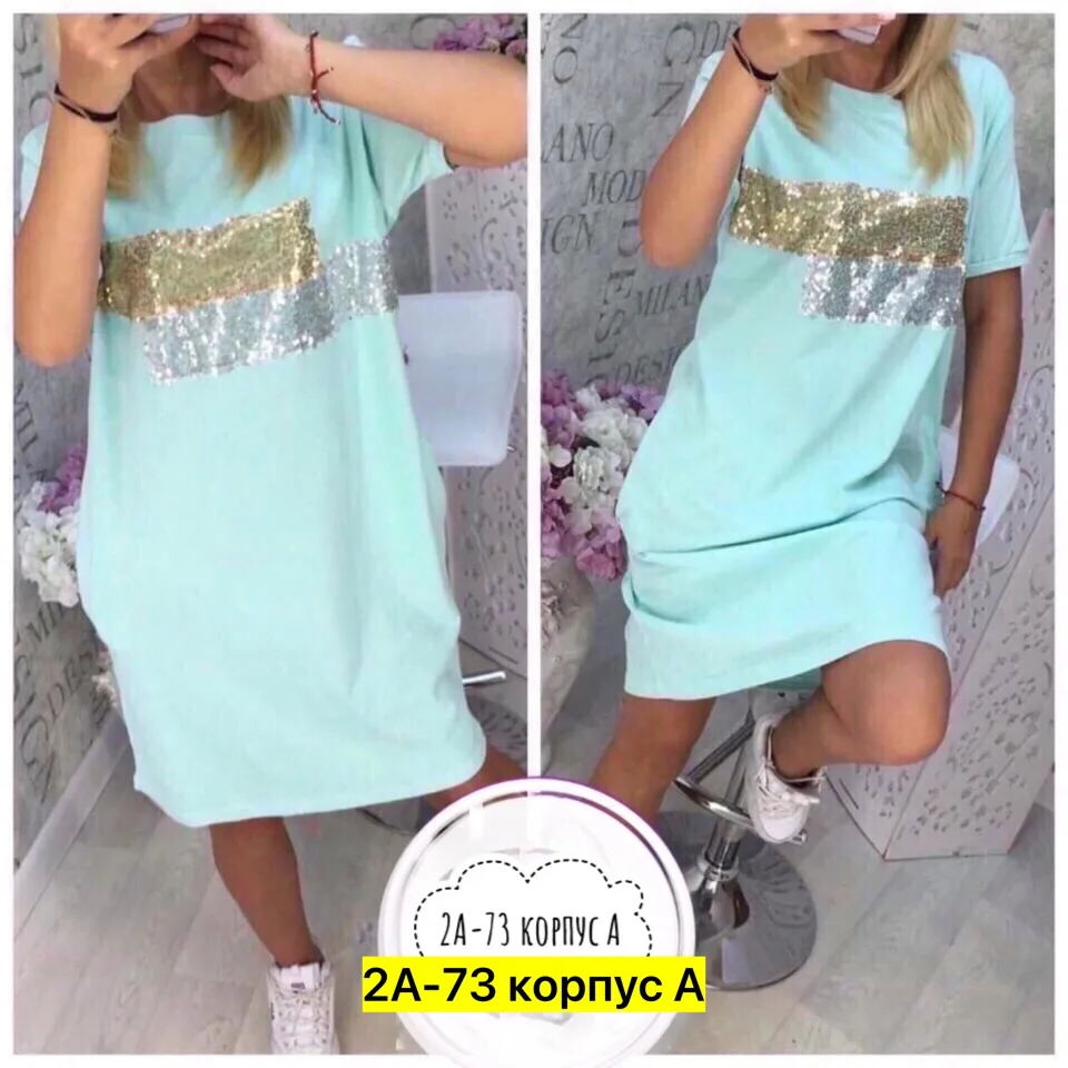 Туника, хлопок — фото 3