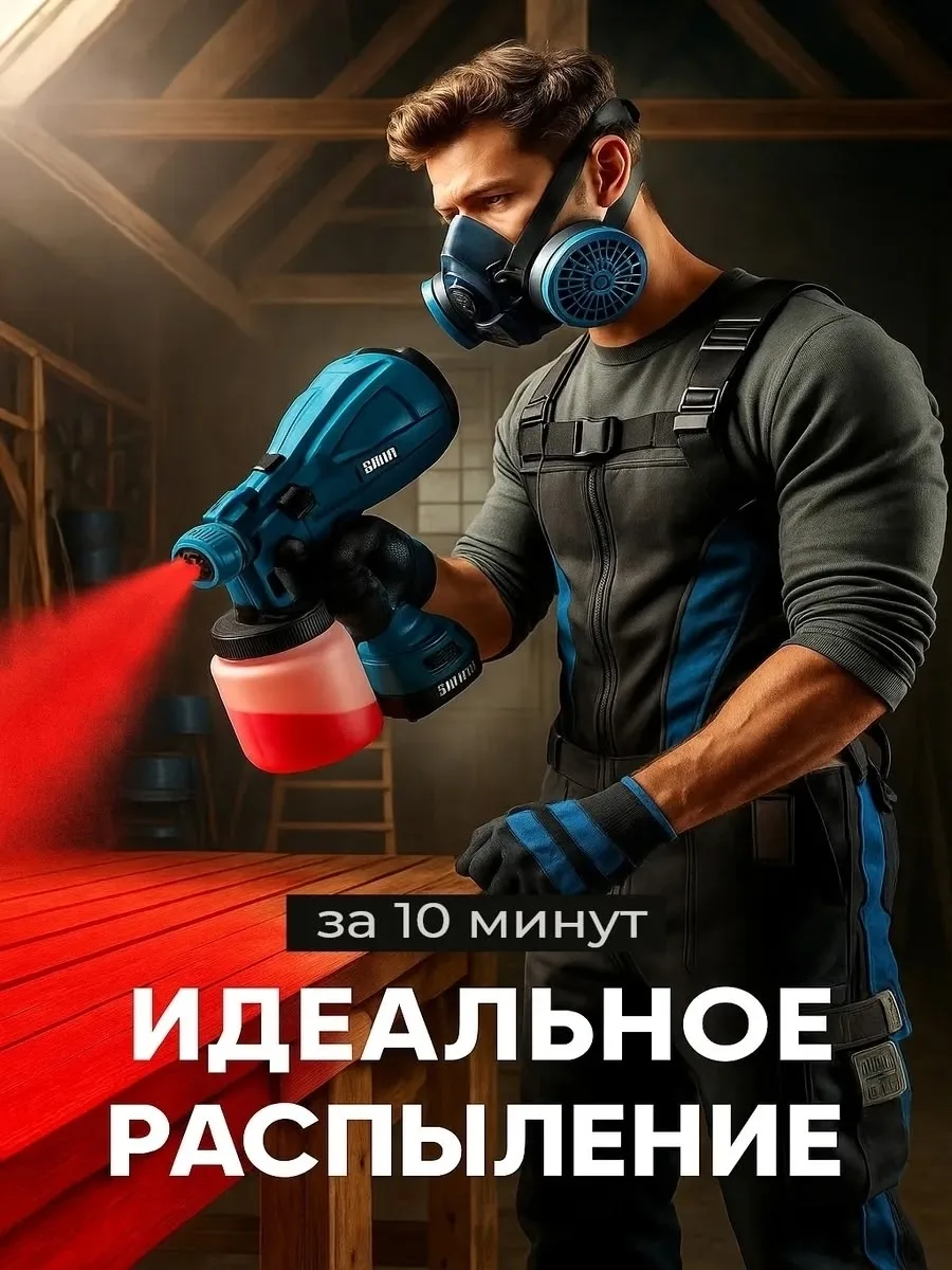 Защита от перегрева Низкий уровень шума распылитель — фото 4