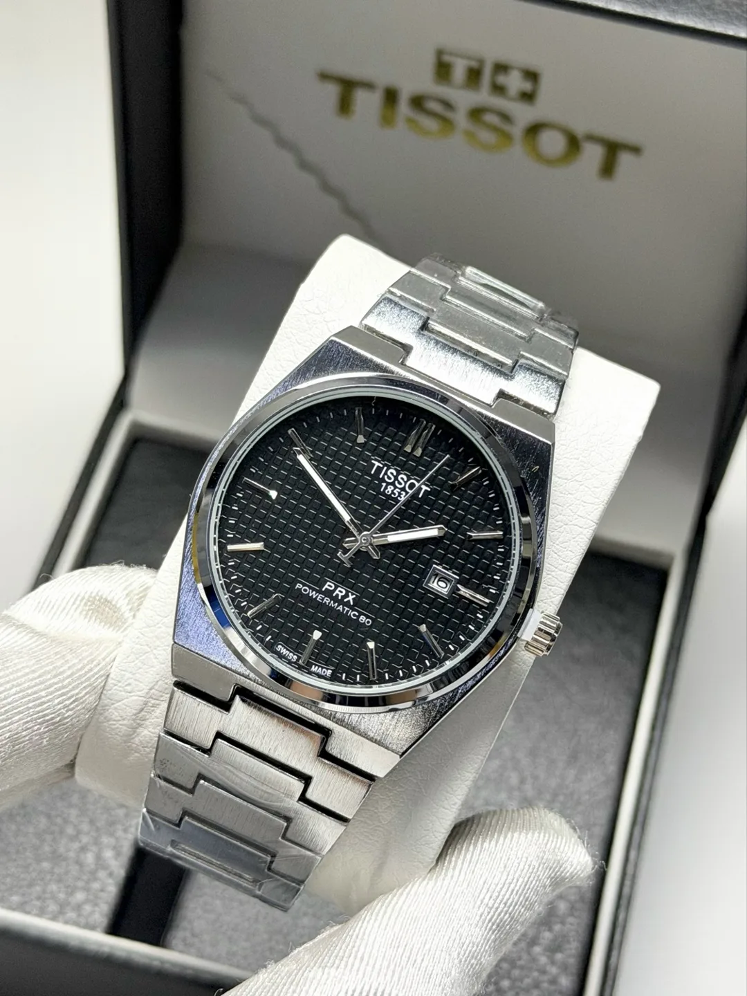 Часы TISSOT PRX, металл — фото 2