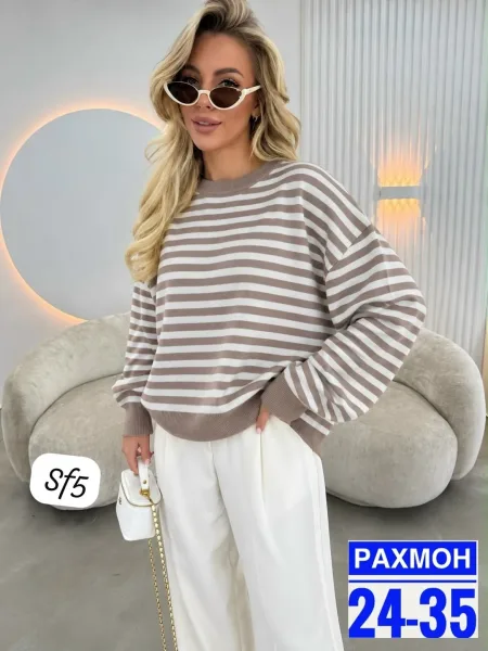 Свитер кашмир вязка — фото 5
